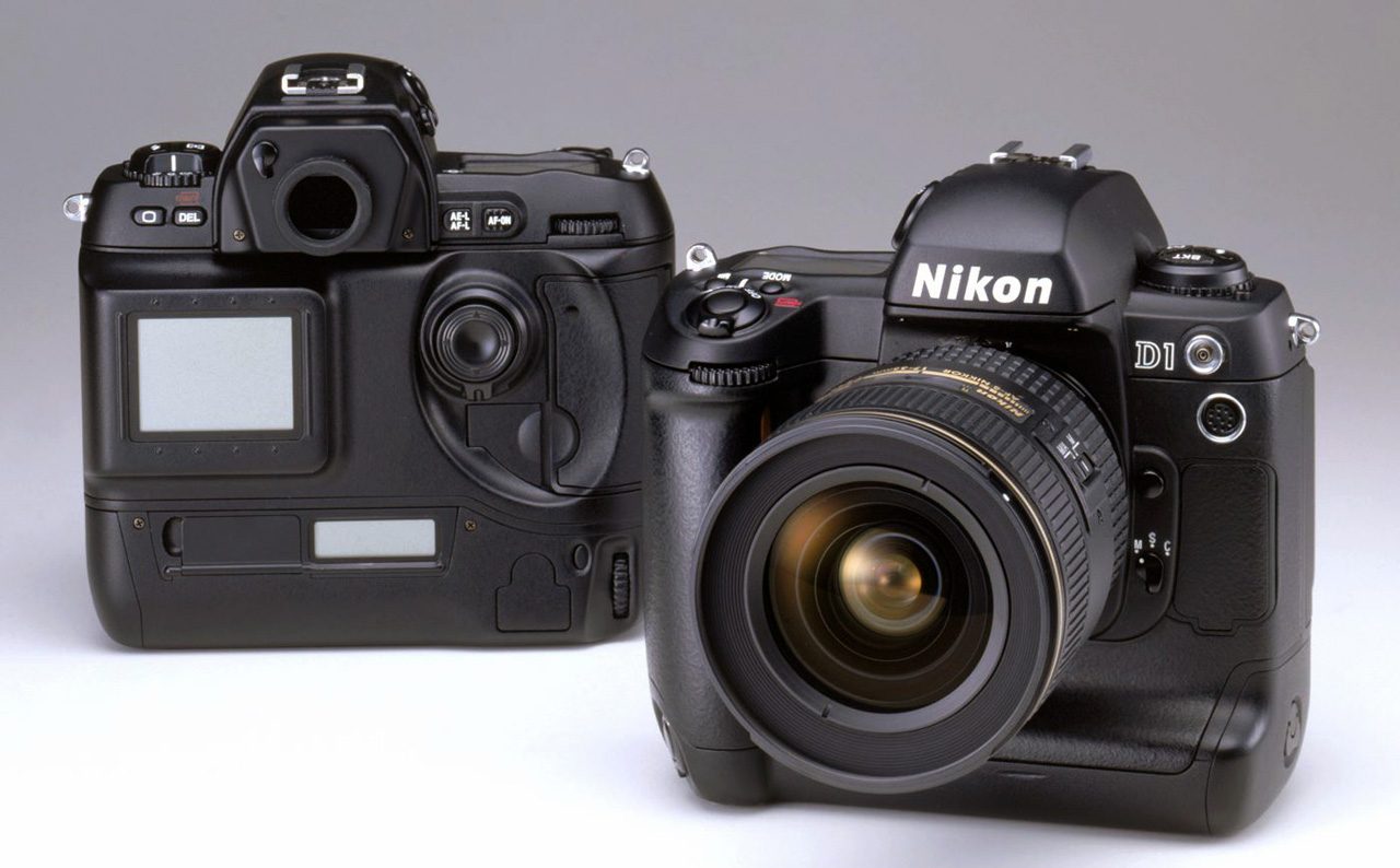 Fotografía analógica vs. digital Nikon D1