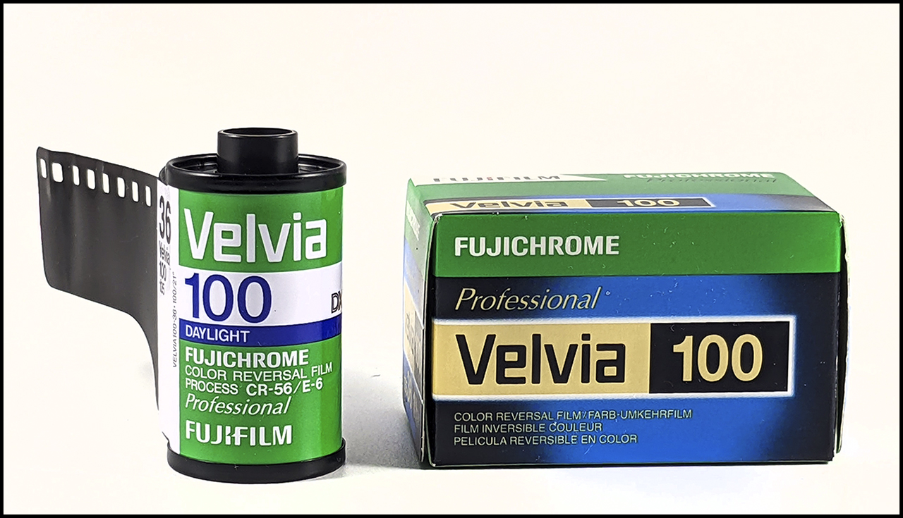Fujichrome Velvia 100 Professional