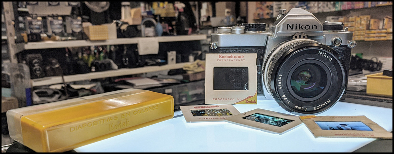 Porqué regresé a la fotografía analógica Nikon FE Kodachrome