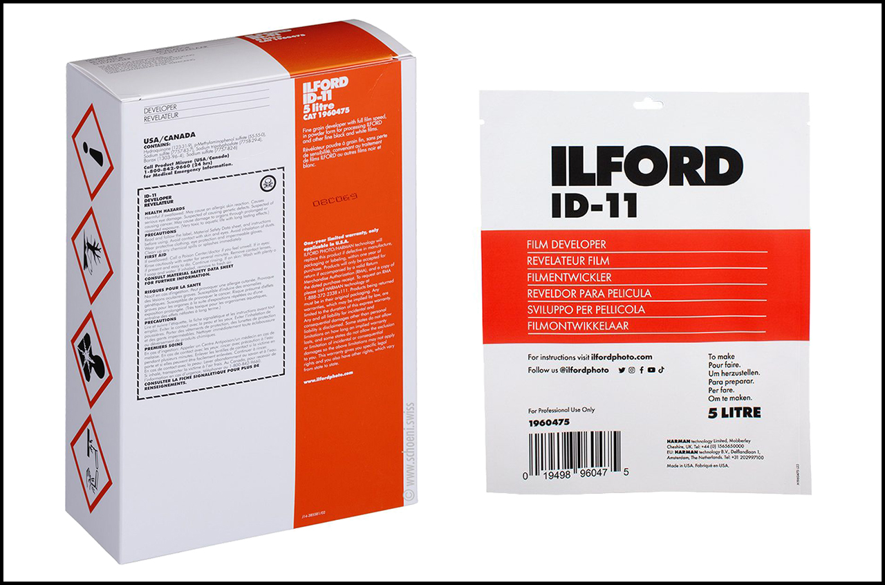 Revelador Ilford ID-11