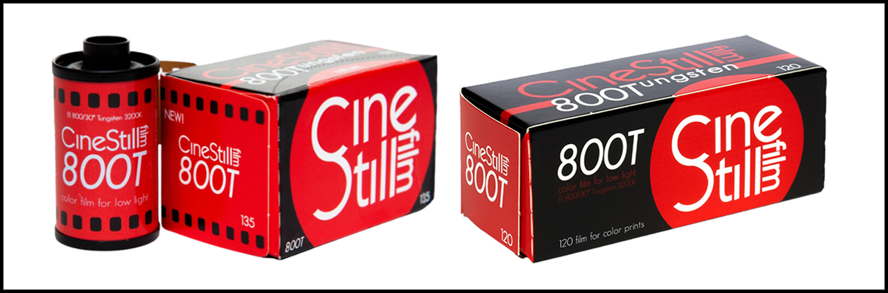CineStill y otras tomaduras de pelo CineStill 800T
