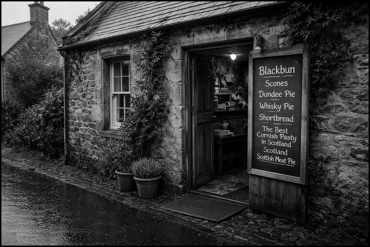 Ilford Delta 400 Bakery