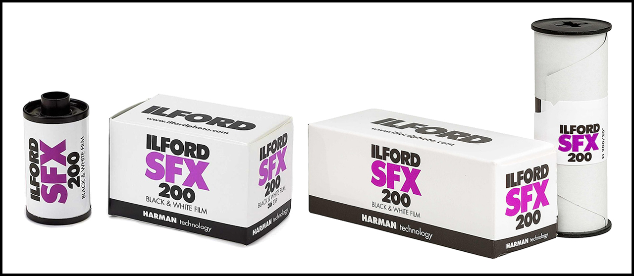 Ilford SFX 200 film