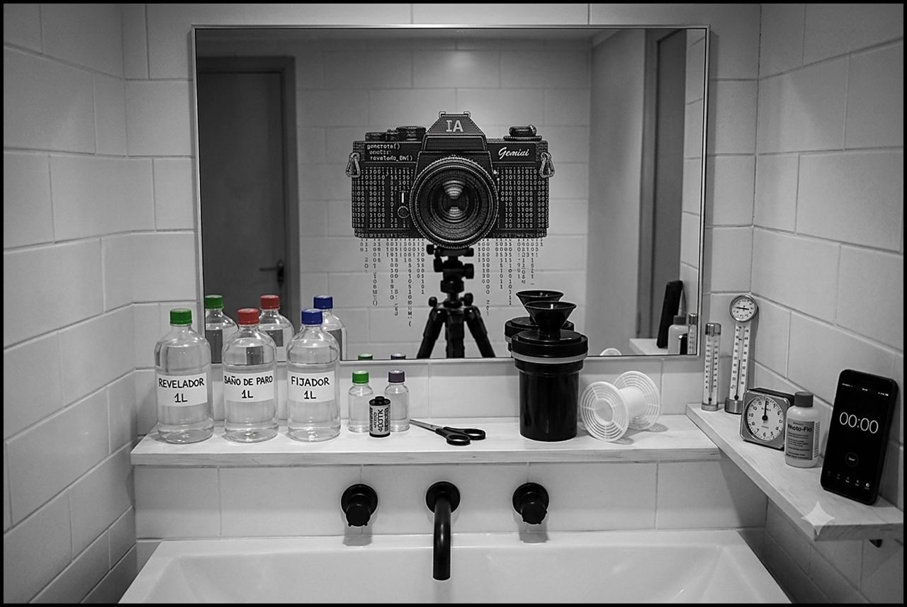 Revelar película de blanco y negro en casa Portada